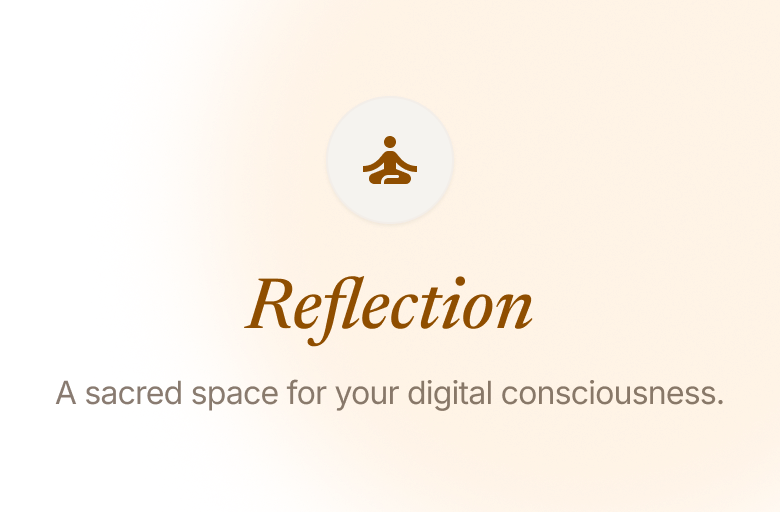 Reflection app