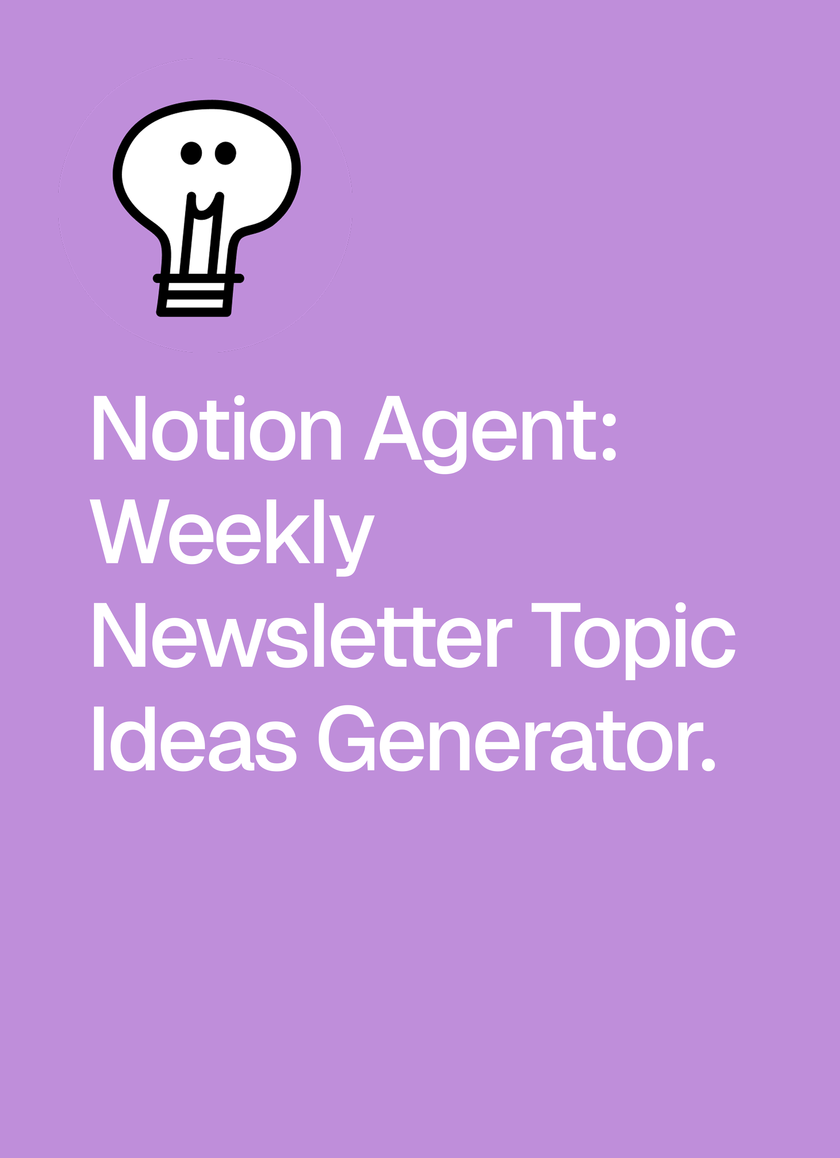 Notion Agent